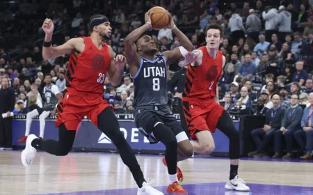 Trail Blazers Vs Jazz: Blazers Seek Momentum in Final Home Game Before Road Trip