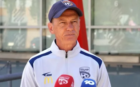 Central Coast Mariners Vs Adelaide United: Andrioli targets points on the road as Reds prepare