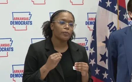 Arkansas political fight erupts over Erika Kirk school chapters push as Young Democrats accuse abuse of power