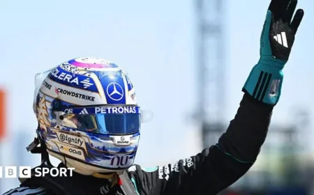 Russell Victorious in Thrilling 2026 Chinese GP Sprint Race