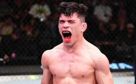 Kevin Vallejos and the pinch-me main event: a 24-year-old steps into the spotlight at UFC Vegas 114