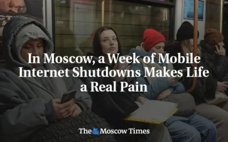 Moscow internet blackouts reveal a contradiction: ‘security measures’ that cripple daily life