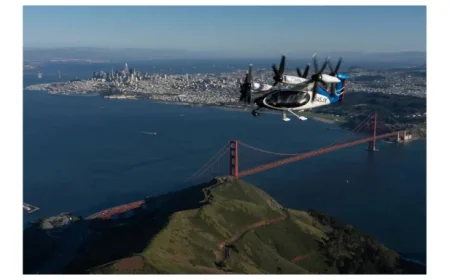 Joby Conducts Successful Piloted Electric Air Taxi Flight Over San Francisco Bay