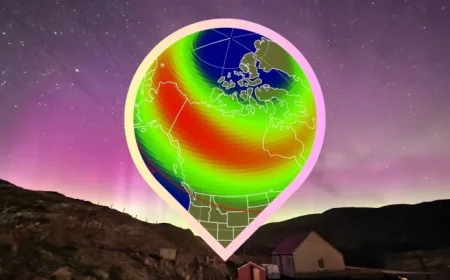 Aurora Borealis Forecast: Northern lights may be visible in 9 US states tonight