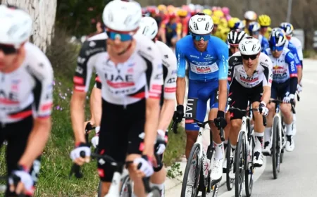 Race Leader Clinches Victory, Extends Lead in Tirreno-Adriatico Stage 6