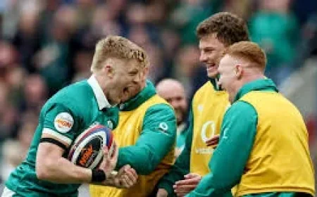 Tommy O’brien in line for recall as Ireland finalise team ahead of Scotland