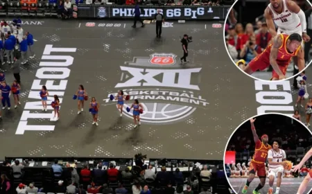 Big 12 Drops LED Glass Court Following Christian Anderson’s Injury