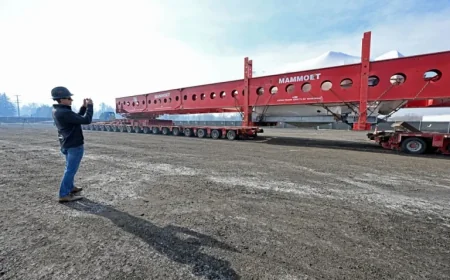 Xcel Energy Equipment Move Causes Traffic Delays to St. Vrain Station