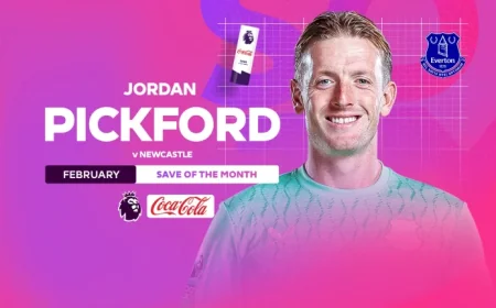 Jordan Pickford after Latest Premier League Award: What It Signals