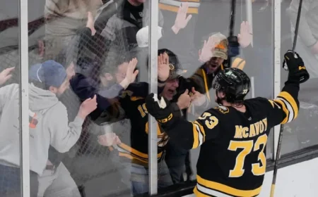 Charlie Mcavoy, Bloodied and Missing Teeth, Still Finds the Overtime Answer