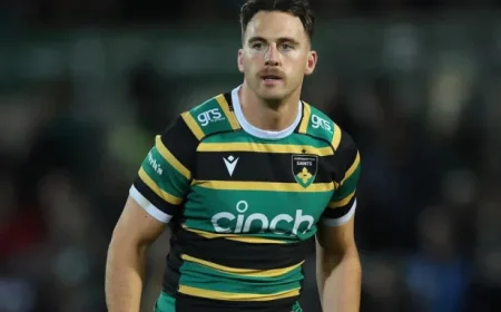 Bbc Rugby Union: Tom James to depart Northampton Saints — seven-season servant swaps Saints for Saracens