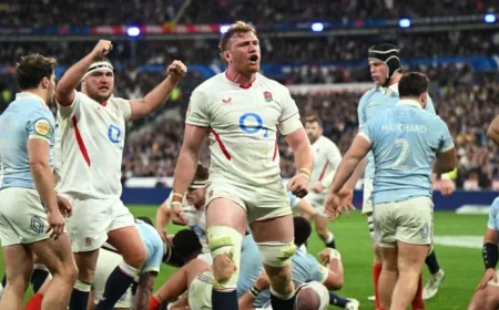 Joshua Brennan Adds a Green Tinge to France v England — A Paris Finale With an Irish Twist