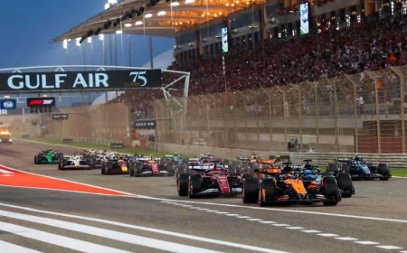 Bahrain and Saudi Arabian F1 Races Cancelled Due to Middle East Conflict