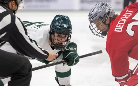 Msu Hockey and the quiet pressure of a home semifinal night