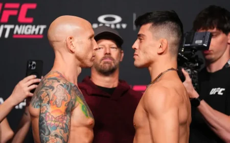 LIVE! UFC Vegas 114 Results: Josh Emmett vs. Vallejos