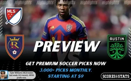 Austin Vs Real Salt Lake: RSL chases third straight win as Austin arrives short-handed in Utah