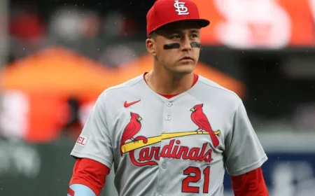 Lars Nootbaar as Opening Day nears: heel-surgery rehab reshapes the Cardinals’ outfield plan