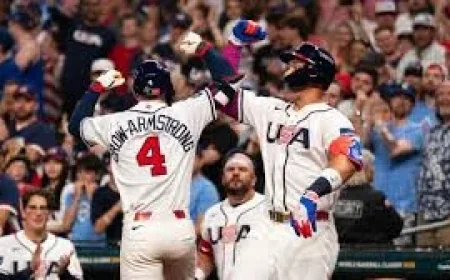 Kick into Semifinals: Team USA to Face Dominican Republic in World Baseball Classic