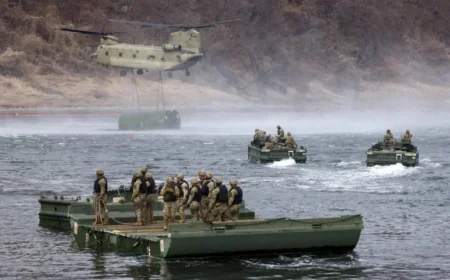 North Korea Attack On Japan fears rise after salvo as Seoul and Washington drill