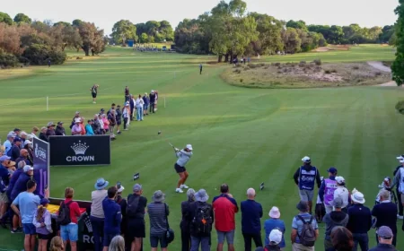 Womens Australian Open Golf: Local Hope Hannah Green Holds Slender Lead at Kooyonga