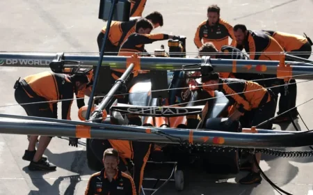 Mclaren’s empty grid spots: Norris and Piastri miss the Chinese Grand Prix start