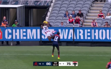 Liam Ryan’s soaring grab exposes a landing that may cost St Kilda