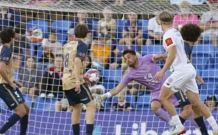 Aleague Upset: Cosgrove’s Double Steers Auckland Past Newcastle and Ends Jets’ 10-Game Run