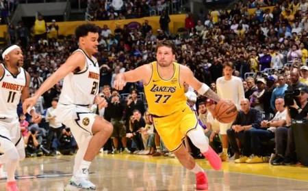 Luka Dončić’s Game-Winner Propels Lakers Past Nuggets