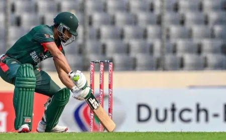 Tanzid Hasan Brings Up 50 as Opening Stand Breaks at 105 — Decider Hinges on Middle Overs
