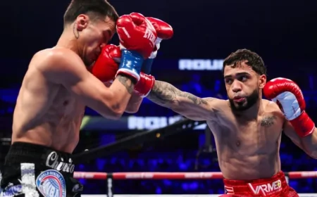 Oscar Collazo Dominates with TKO Victory; Gabriela Fundora Remains Unbeaten