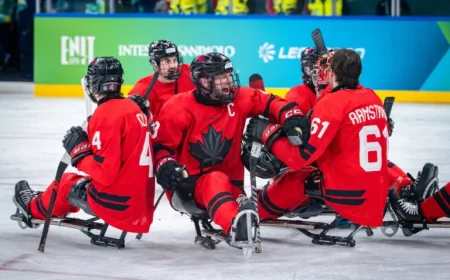 Sledge Hockey Gold Medal Game: Canada and USA Set for Final Clash in Milano Cortina