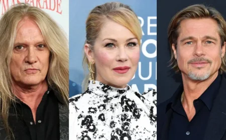 Sebastian Bach Addresses Christina Applegate and Brad Pitt Love Triangle Rumors