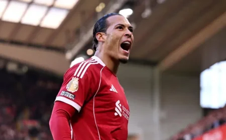 Lfc Score: Van Dijk Declares ‘Very Important Week’ as Liverpool Host Tottenham