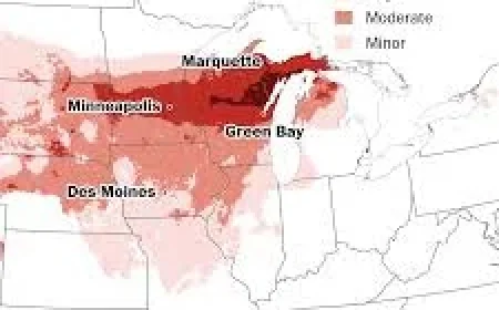 Minnesota at a March inflection point as major snowstorm disrupts travel into Monday (ET)