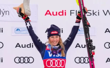 Mikaela Shiffrin Claims 109th World Cup Victory, Approaches Record Season Title