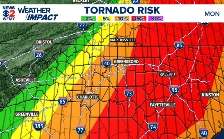 Tornado Warning Today: Rare Level 4 Storm Threat Batters Virginia, Maryland and Washington DC