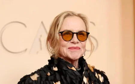 Amy Madigan Weapons: 40 Years, One Red-Carpet Return, and the New Power of Tailored Comfort