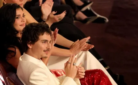 Conan Delivers Top Jokes; Timothée Rocks White Suit