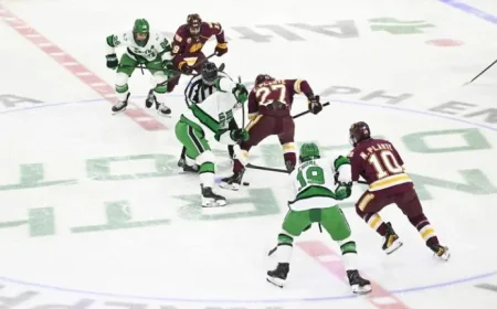 UND Falls in Frozen Faceoff Semifinals; Eyes NCAA Tournament