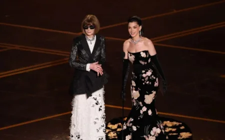 Kate Hawley Wins After Playful Anne Hathaway–Anna Wintour Exchange at 2026 Oscars