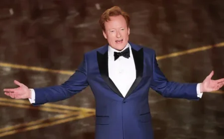 Conan O’Brien’s Top Oscars Jokes Highlight Timothée Chalamet