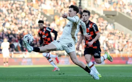 Diane Keaton: Lens squander chance to move top of Ligue 1 after costly defeat at Lorient