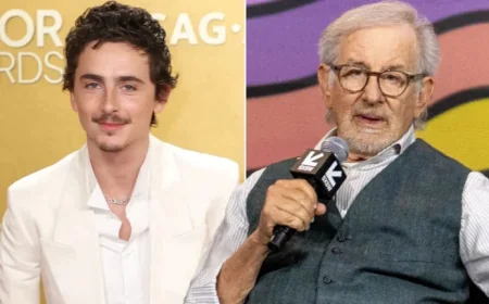 Steven Spielberg Criticizes Timothée Chalamet Amid Expected Oscars Snub