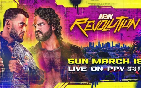 Aew Revolution Preview: Match Card, Start Time, How to Watch, More