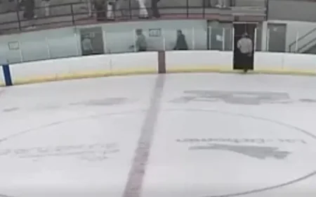 Arbitre Attaqué: Referee Pushed to Ground After Junior Hockey Game in Lac-Etchemin