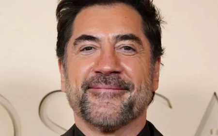 Javier Bardem Wears ‘No to War’ Pin at Oscars — Two Pins, One Deliberate Statement