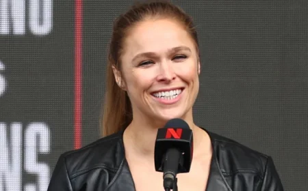 Aew Revolution 2026: Ronda Rousey Confronts Toni Storm After Marina Shafir Match