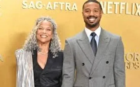 Michael B Jordan Father and Mother Take Center Stage as Family Rally at the Oscars