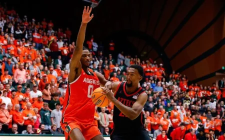 San Diego State, Auburn Excluded from NCAA Tournament Lineup