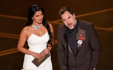 Javier Bardem Opposes War, Advocates for Palestinian Freedom at Oscars